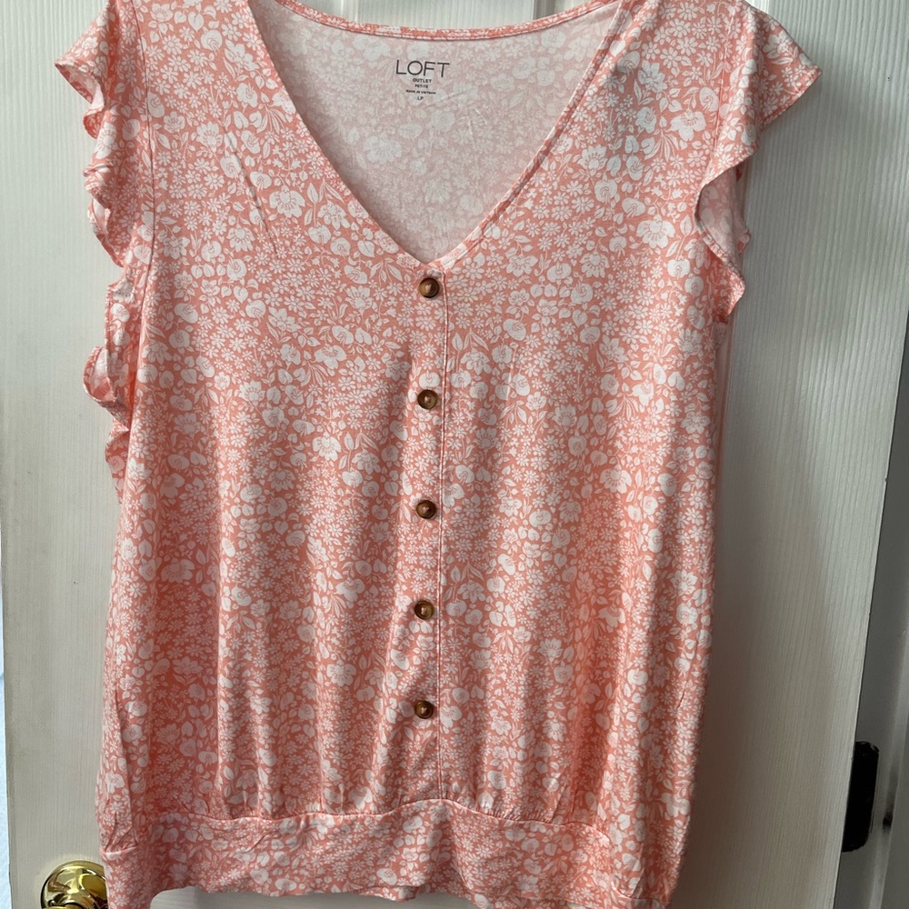 Loft Peach Top
